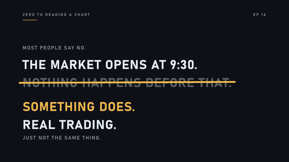Something does. It is real trading. It is just not the same thing.