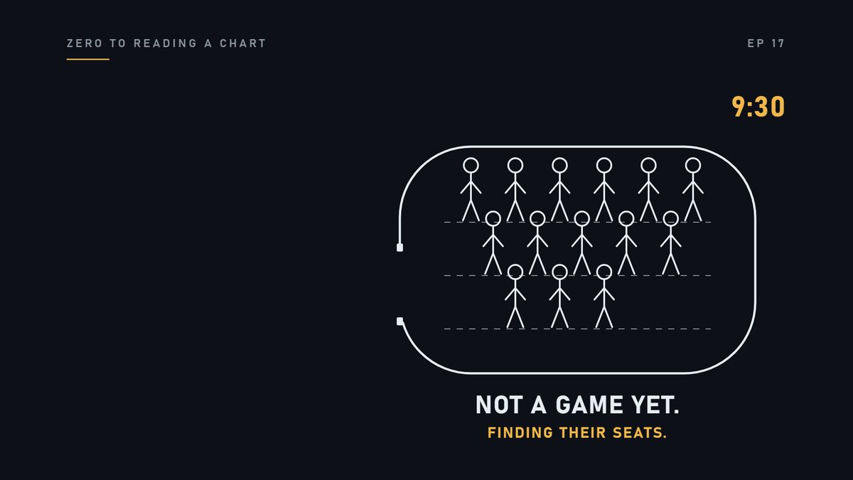 The first few minutes inside are not a game. They are people finding their seats.
